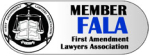 First Amendment Lawyer's Association badge